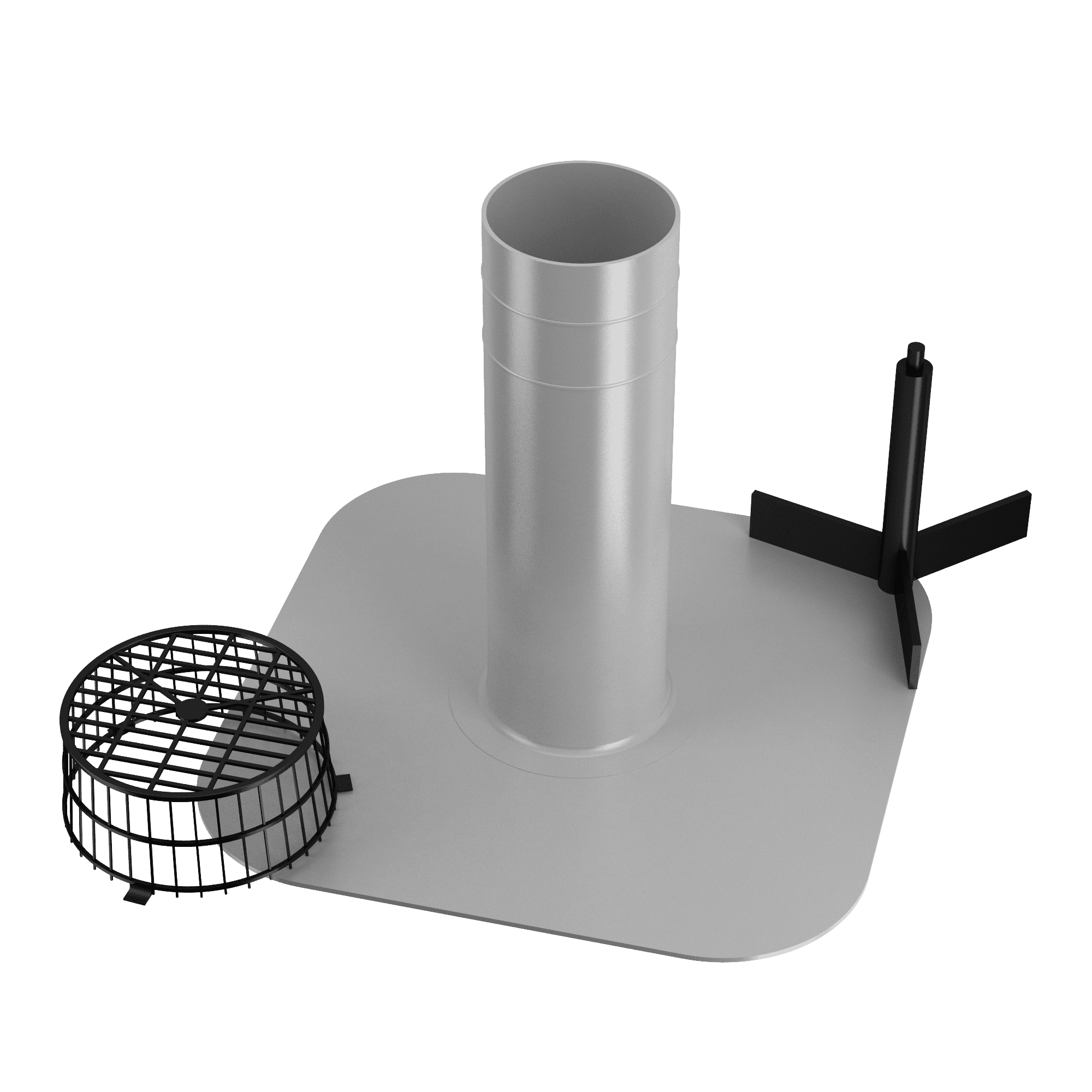 ПВХ воронка экструдированная ремонтная 100/240 мм ТЕХНОНИКОЛЬ