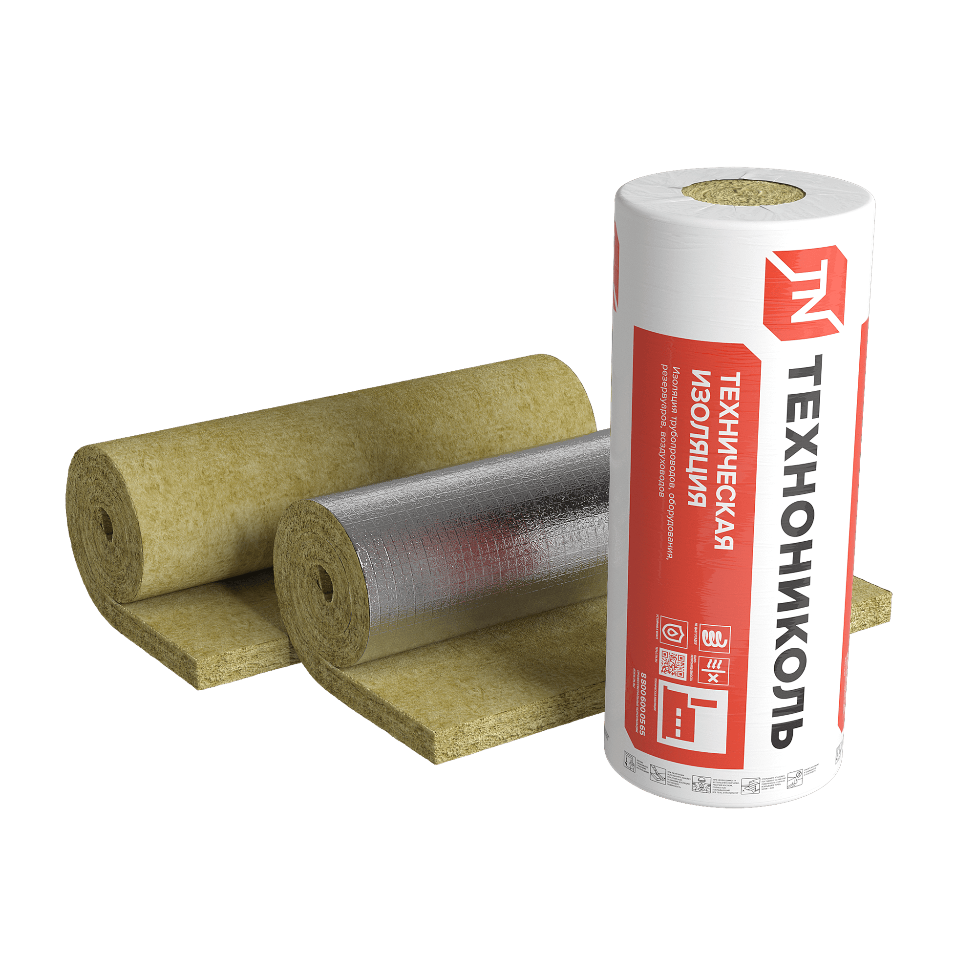 ОГНЕЗАЩИТА И ТЕХНИЧЕСКАЯ ИЗОЛЯЦИЯ НА ОСНОВЕ КАМЕННОЙ ВАТЫ Мат ТЕХНО 40