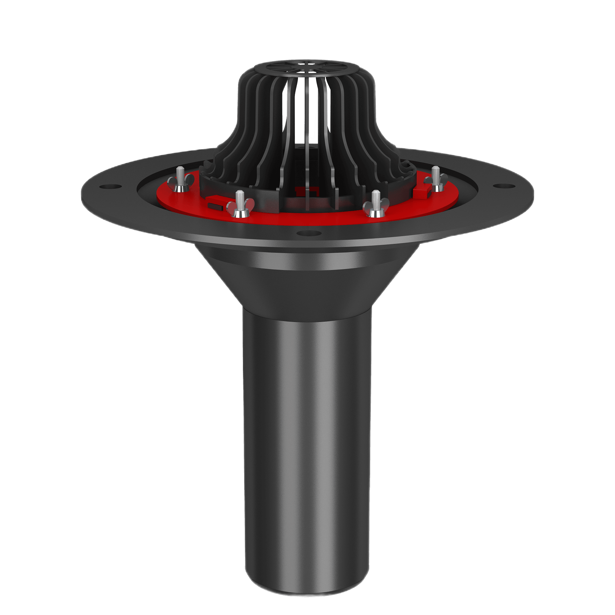 Воронка с обжимным металлическим фланцем без обогрева Ø110 мм ТЕХНОНИКОЛЬ