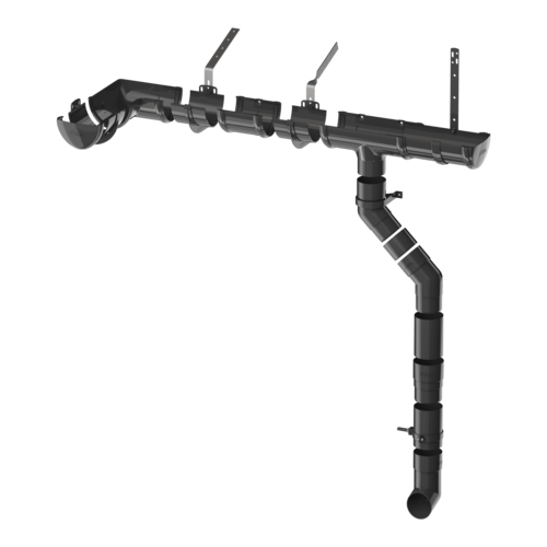 Пластиковая водосточная система ∅ 125/82 ТЕХНОНИКОЛЬ