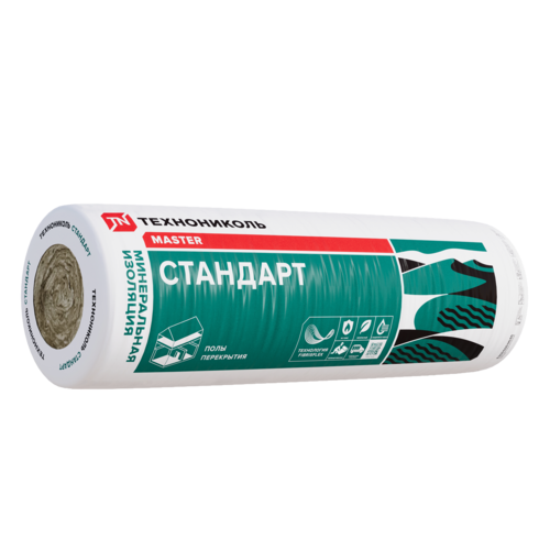МИНЕРАЛЬНАЯ ИЗОЛЯЦИЯ НА ОСНОВЕ СТЕКЛОВОЛОКНА ТЕХНОНИКОЛЬ 40 RN Стандарт
