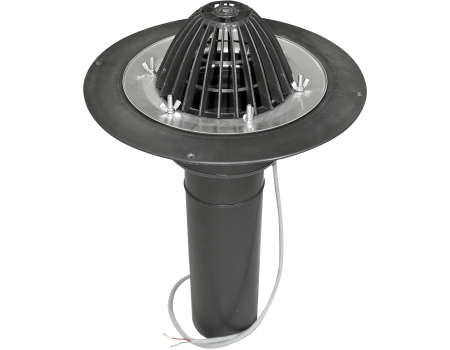 Воронка с обжимным фланцем обогреваемая, 110 х 450 мм ТЕХНОНИКОЛЬ