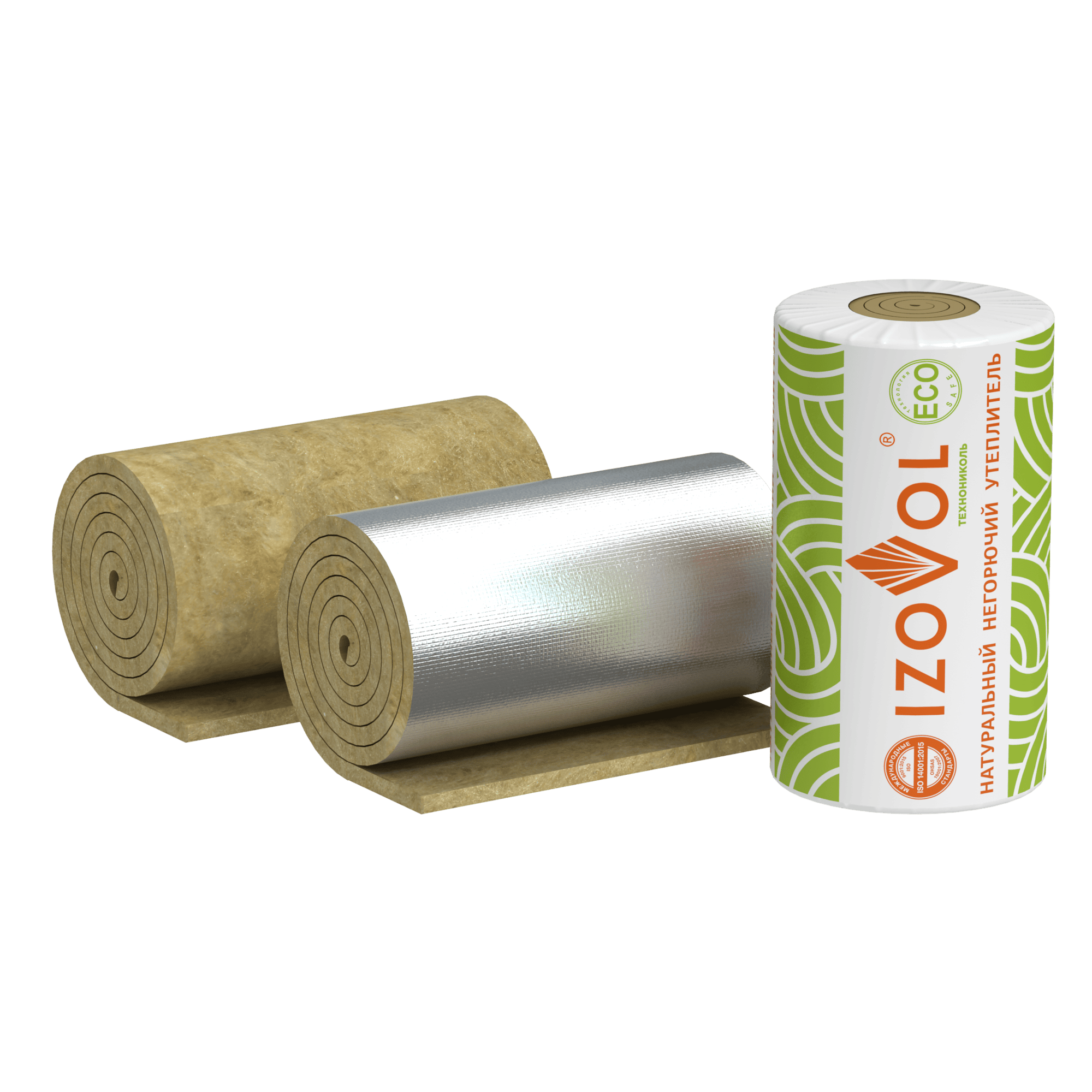 МИНЕРАЛЬНАЯ ИЗОЛЯЦИЯ НА ОСНОВЕ КАМЕННОЙ ВАТЫ IZOVOL Mat 60