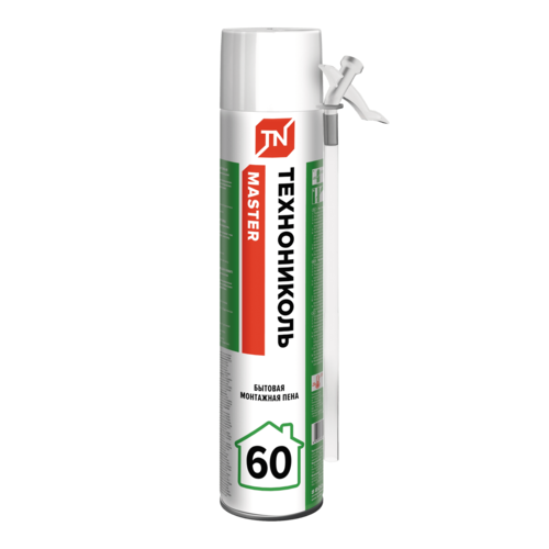 Монтажная пена ТЕХНОНИКОЛЬ MASTER 60 Бытовая