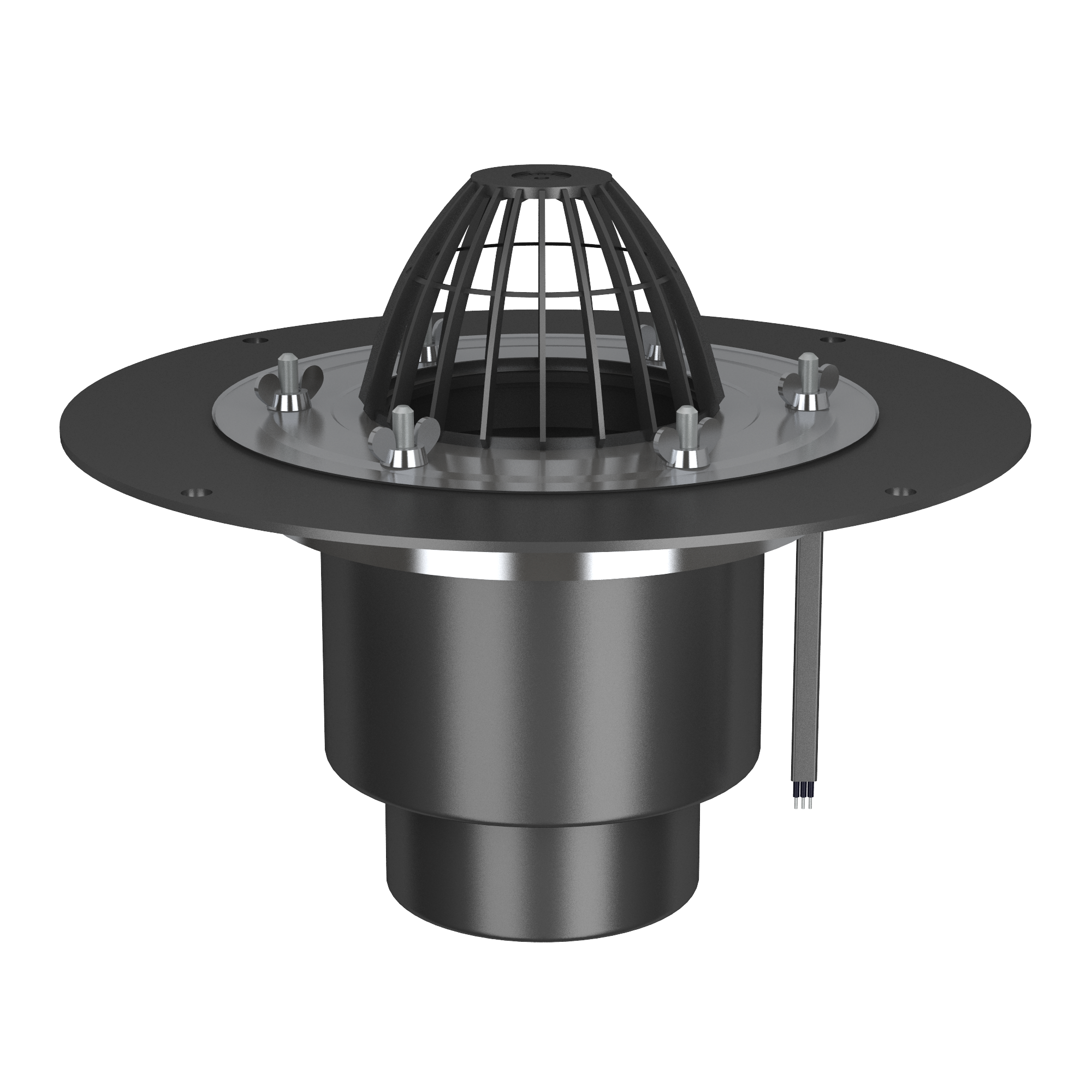 Воронка кровельная с обогревом TERMOCLIP® ВФО 90х450 мм