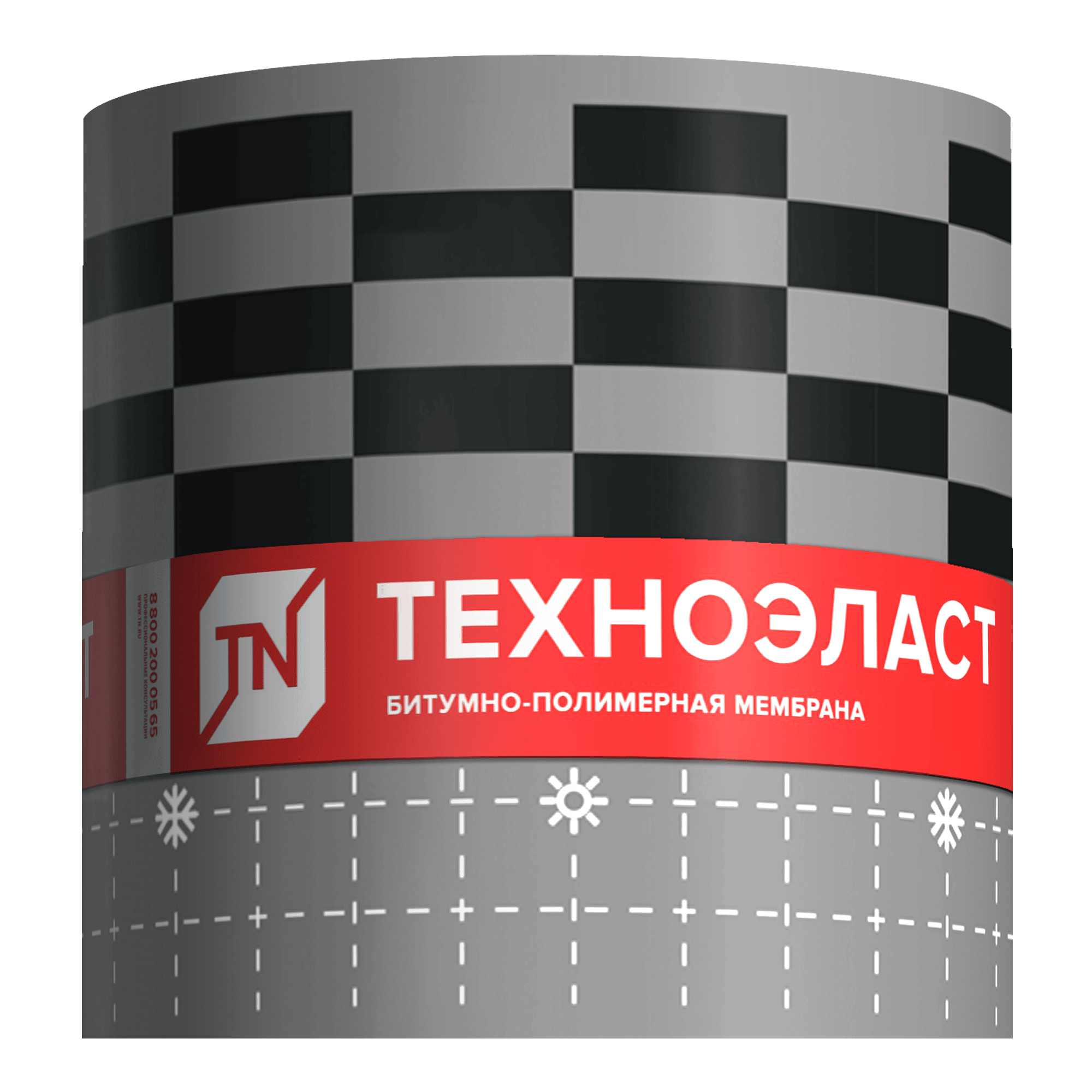 Битумно-полимерный кровельный материал Техноэласт МИНИ ЭПП