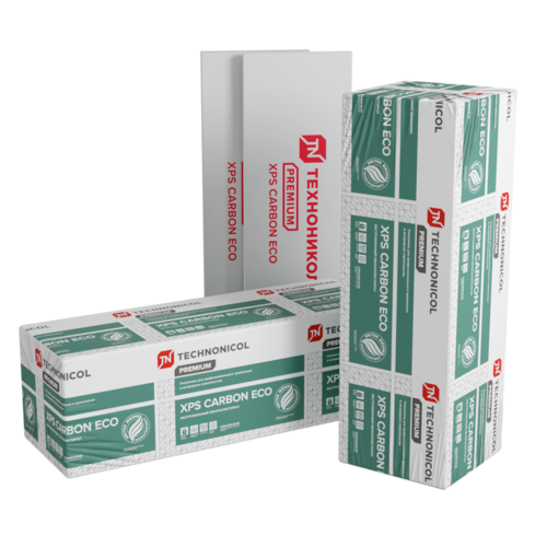 Экструзионный пенополистирол (XPS) CARBON ECO SP Light