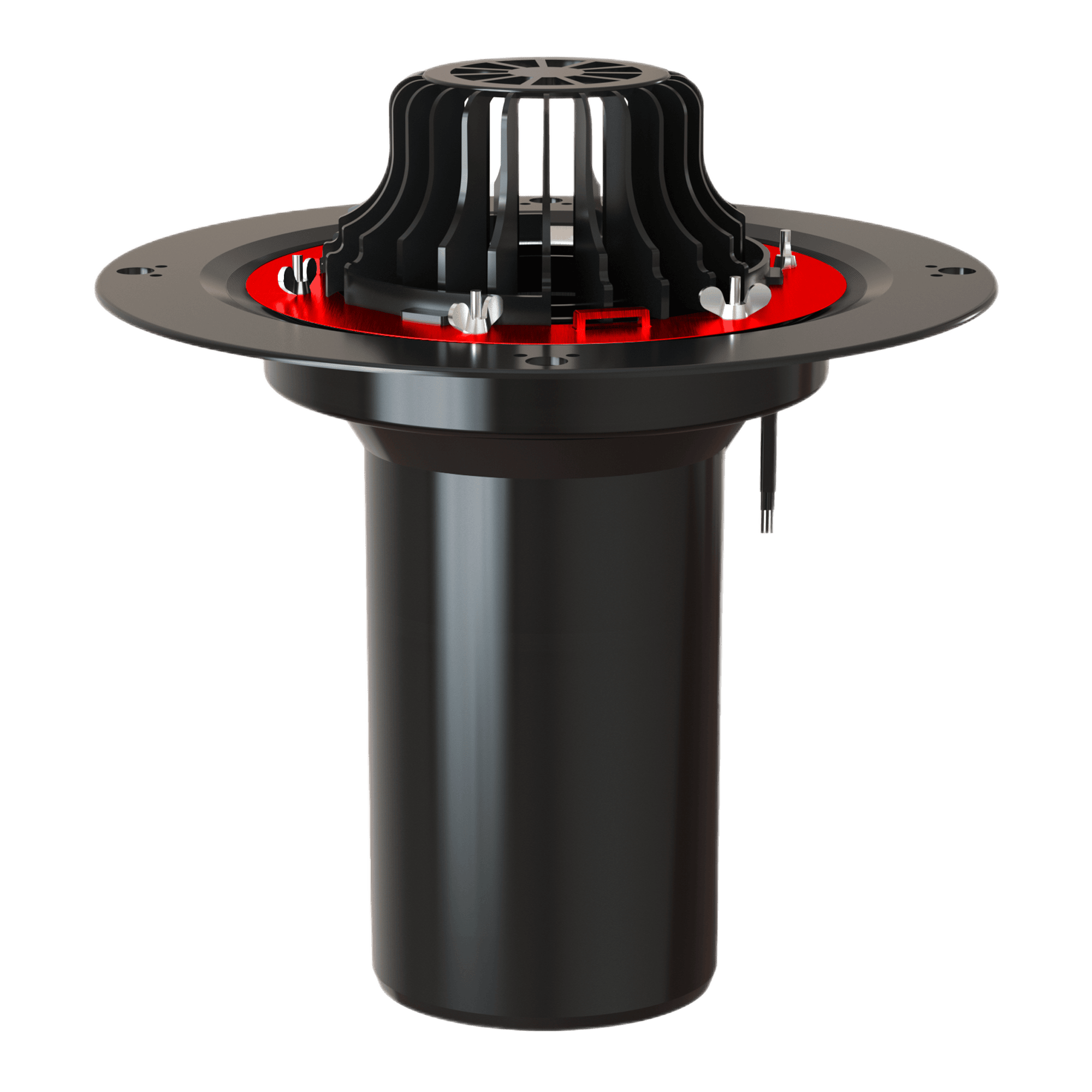 Воронка с обжимным металлическим фланцем с обогревом Ø160 мм ТЕХНОНИКОЛЬ