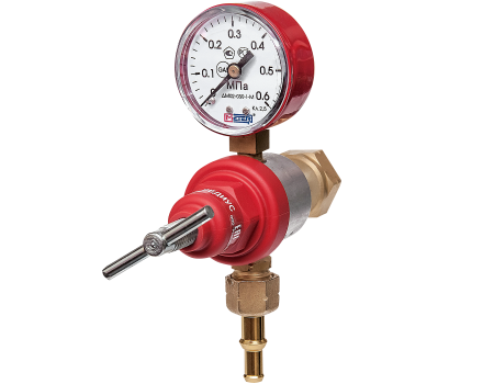 Газовый редуктор с манометром