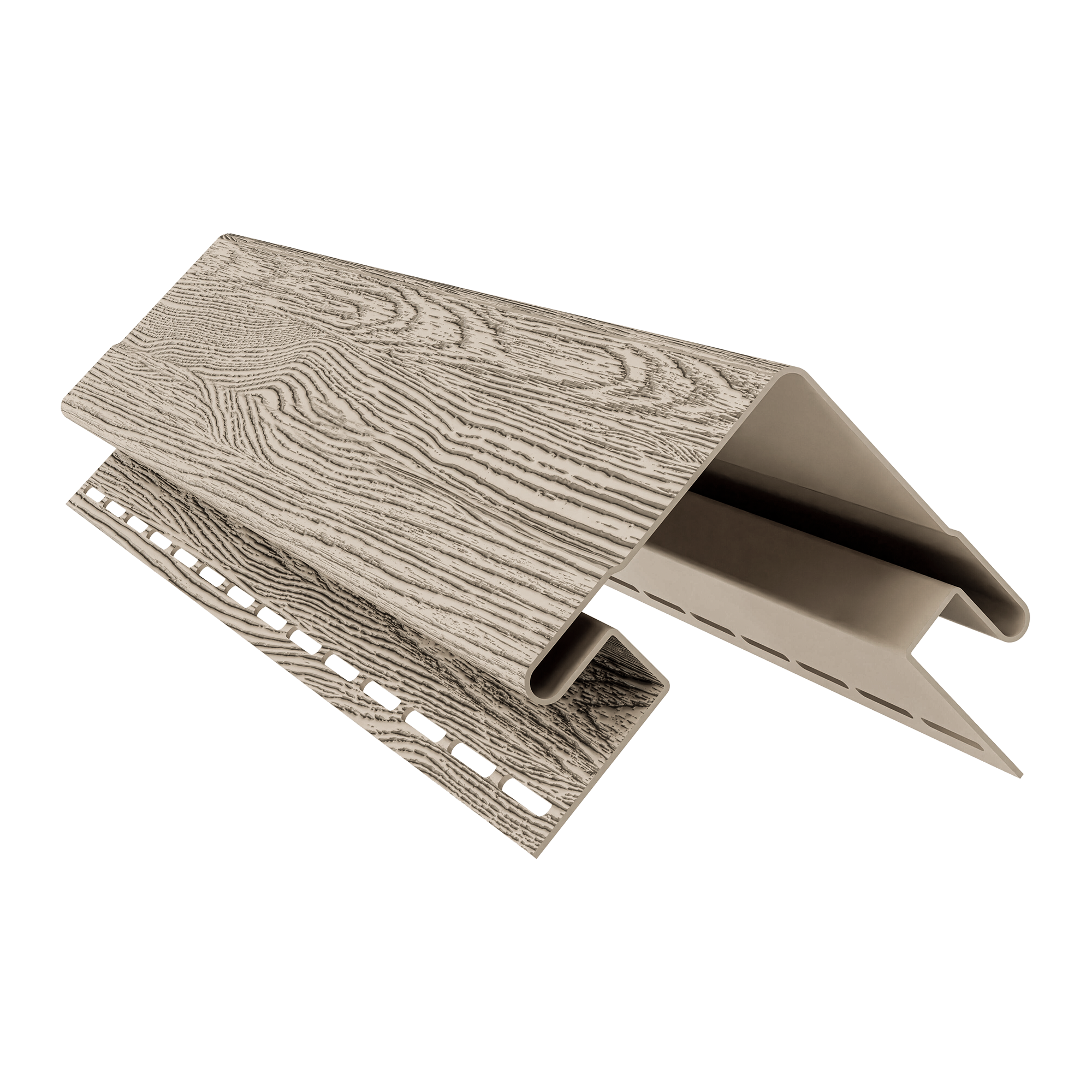 Виниловый софит ТехноНИКОЛЬ ФАКТУР частично перфорированный