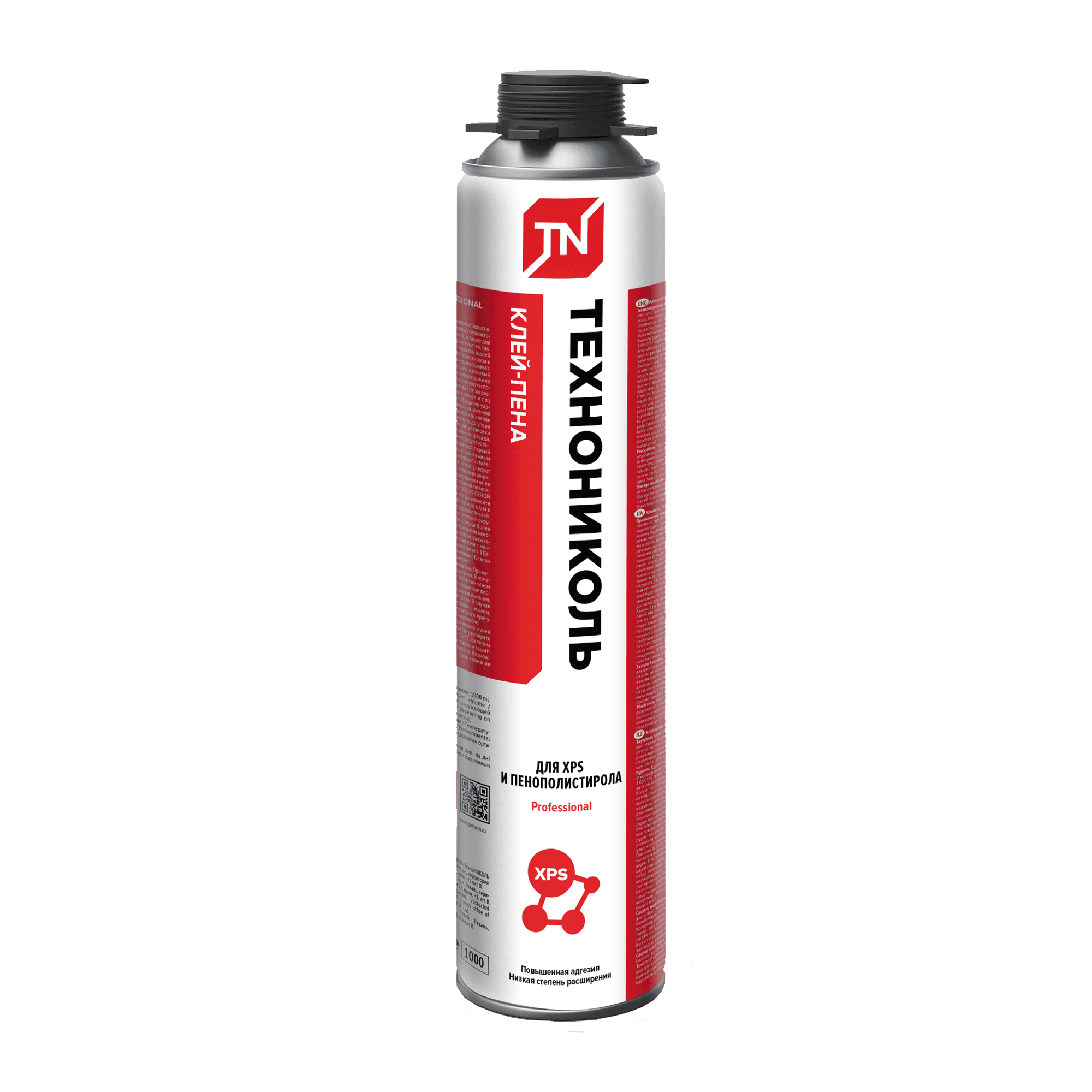 Клей-пена PROFESSIONAL для пенополистирола