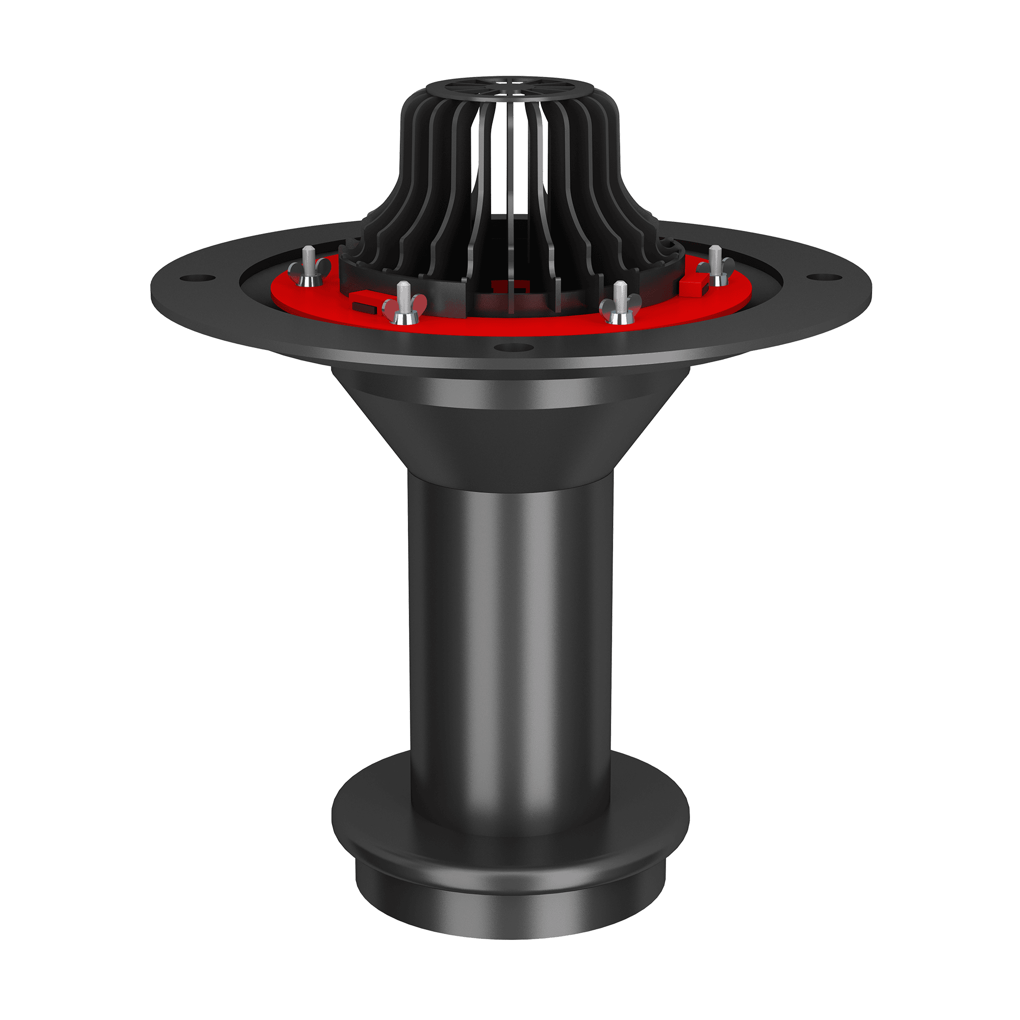 Воронка с обжимным металлическим фланцем с обогревом Ø110 мм ТЕХНОНИКОЛЬ