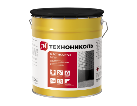 Мастика гидроизоляционная ТЕХНОНИКОЛЬ № 24 (МГТН)