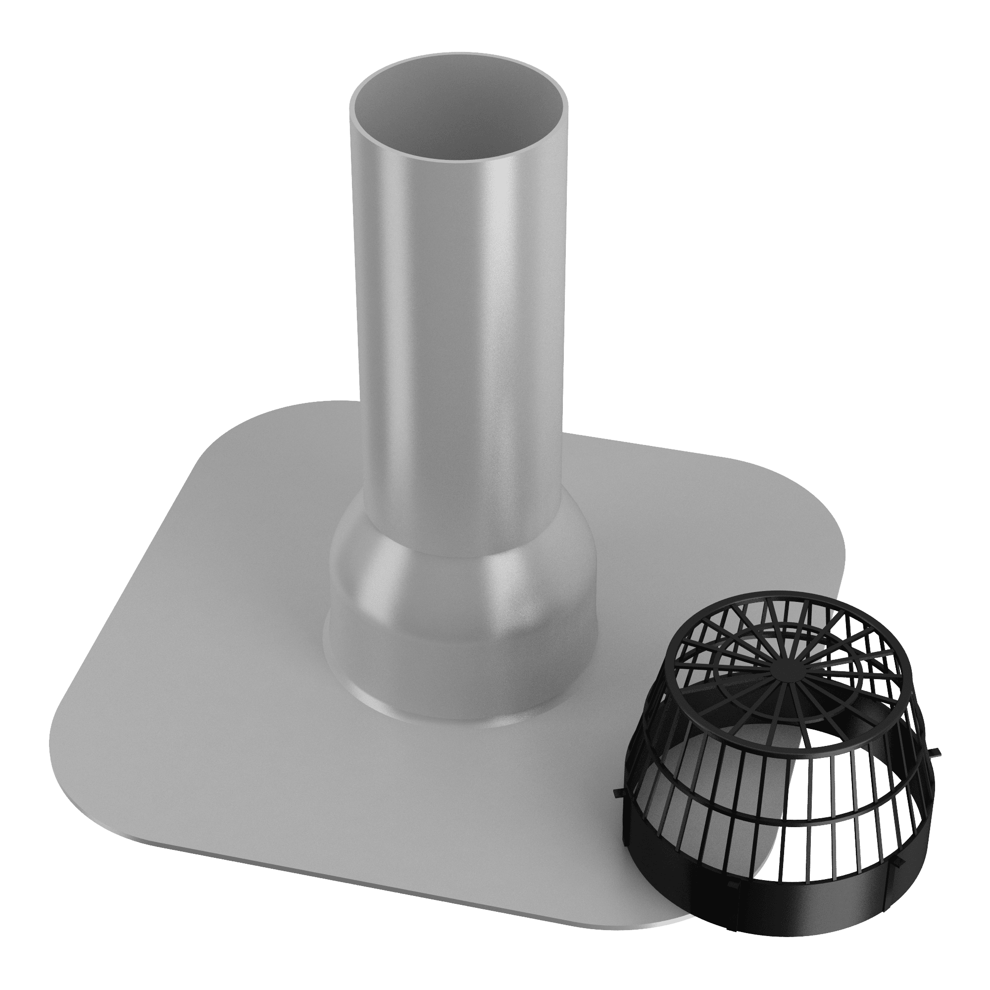 ПВХ воронка экструдированная ремонтная 100/240 мм ТЕХНОНИКОЛЬ