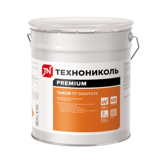 Огнезащитный состав TAIKOR FP Graphite / ТАЙКОР ОГЗ Графит